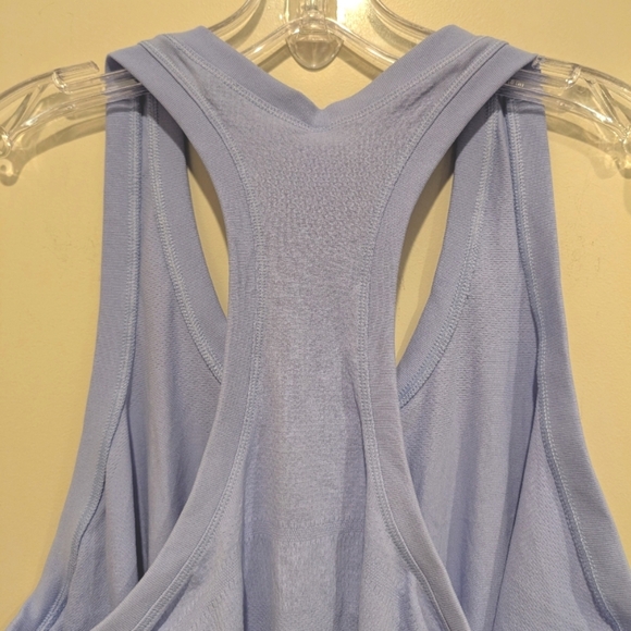 Athleta Momentum Racerback Tank Top Periwinkle Blue 1X - Picture 4 of 6